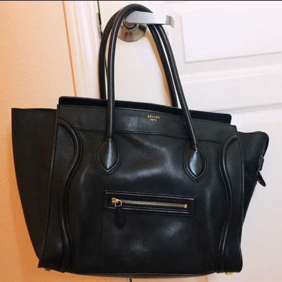 celine paris Bags Authentic Celine Lauggage Tote Poshmark